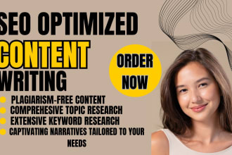 write SEO friendly content from pakistan in 24 hrs for your blog or articles
