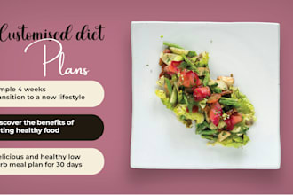 make customize diet plan