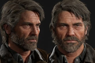 do 3d game character modeling 3d asset character design 3d model props game map