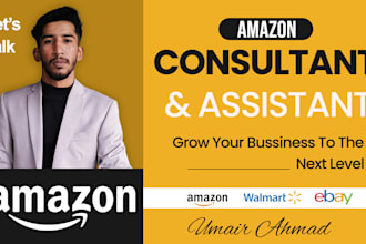 be your expert amazon brand manager and ecommerce expert