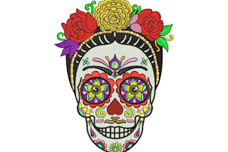 do 3d puff embroidery logo digitizing for hats and caps into dst, pes, jef,