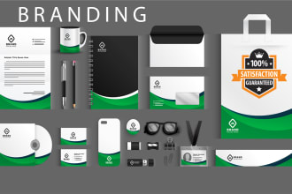 design branding business initial or startup in 5 hours