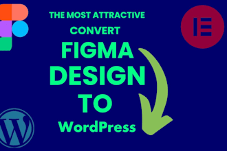 convert figma to wordpress with elementor pro