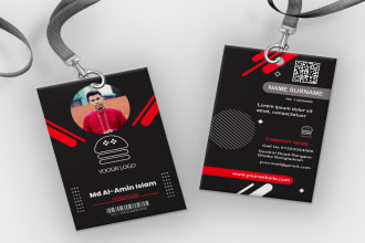 design id card and badge,pass,student and employee id cards