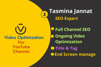 optimize your youtube video for SEO to enhance its ranking