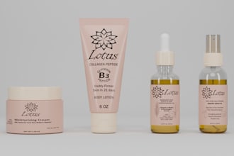 do 3d cosmetic product and photorealistic rendering