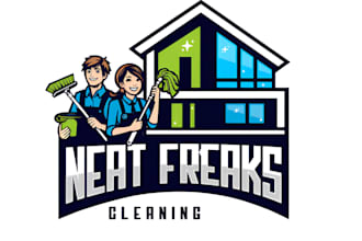 do modern cleaning and maintenance logo design