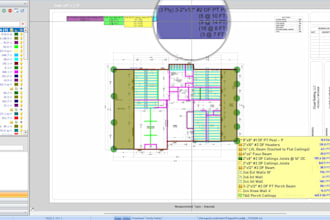 do lumber take offs on your framing projects