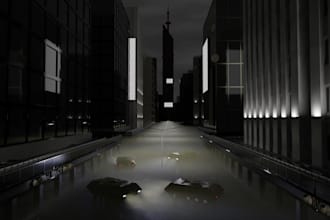 make you a 3d render of a landscape