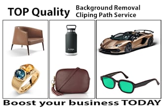product photo editing, retouching for shopify online store