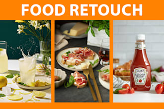 do food photo retouch hi end photo editing