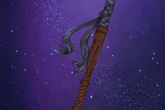 draw your own fantasy weapon