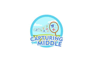 design capture math teacher attention logo