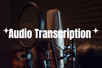 do video audio debates and zoom transcription within 24 hours