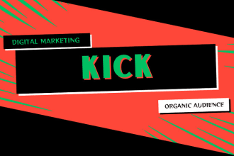 do kick organic promotion, live viewer, kick follower, chatter, kick promotion