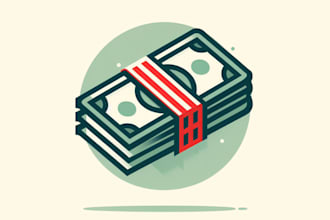make an amazing money cash bundle logo for you  in 12 hours
