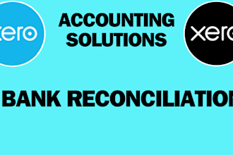 provide bookkeeping, bank reconciliation service using xero