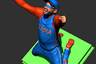 3d character models aussie 3d printing stl