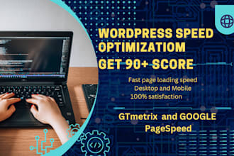 do speed optimization of the wordpress website