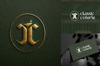 do modern minimalist luxury logo design for your business