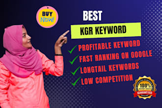 do best kgr keyword research to find long tail kws