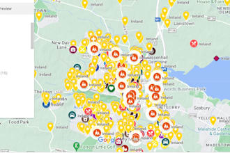 visualize your excel data on google map