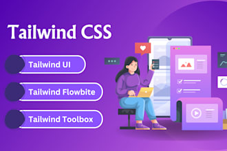 design a website with tailwind CSS, react js, and next js