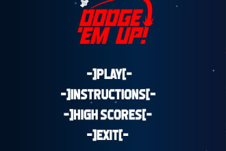 provide you programming services such as 2d game development