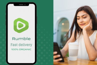 do rumble live stream promotion live stream views organic promotion