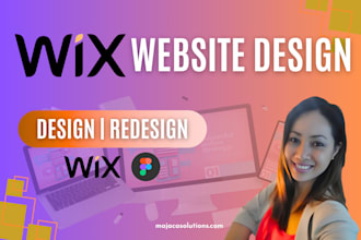 design, redesign your custom wix website