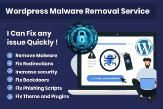 provide wordpress malware removal, blacklist removal