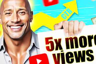 design a premium youtube thumbnail or miniature