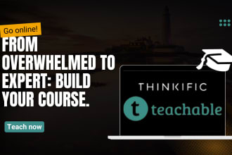 craft your thinkific and teachable course like a pro