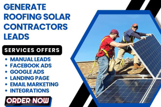 generate roofing leads contractors solar panel leads roofing solar lead funnel