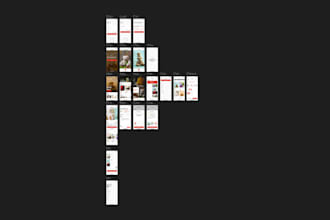 design wireframes mobile app, website UI UX design prototype figma