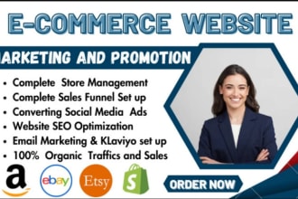 do amazon affiliate pro motion, shopify ebay promotion and etsy promotion