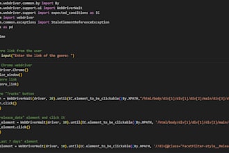 build bots using selenium python and scraping and automation