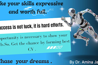 edit, write and update your CV or resume