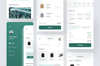 develop laundry app, ondemand laundry app, handyman app, cleaning app
