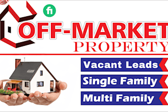 find off market single family multifamily and vacant leads with skip tracing