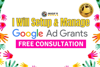manage and set up google ad grants for nonprofit