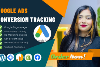 fix or setup google analytics 4, ga4, tag manager, ads conversions tracking