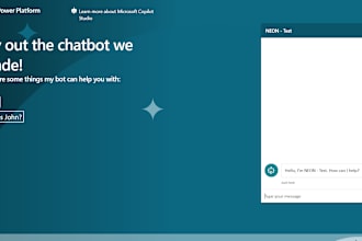 develop ai chatbot using microsoft copilot studio