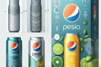do box packaging design, mailer box design and 2d mockup