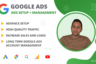 setup, optimize and manage your google ads accounts