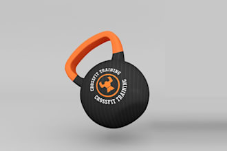 create a skilled, original fitness logo design for you