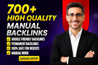build high quality SEO manual backlinks
