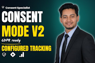 setup cookie consent banner, consent mode v2, gdpr and ccpa via gtm