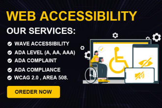 web accessibility, wcag, section 508, ada compliance testing