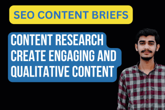 create SEO content briefs, content outlines for blog posts